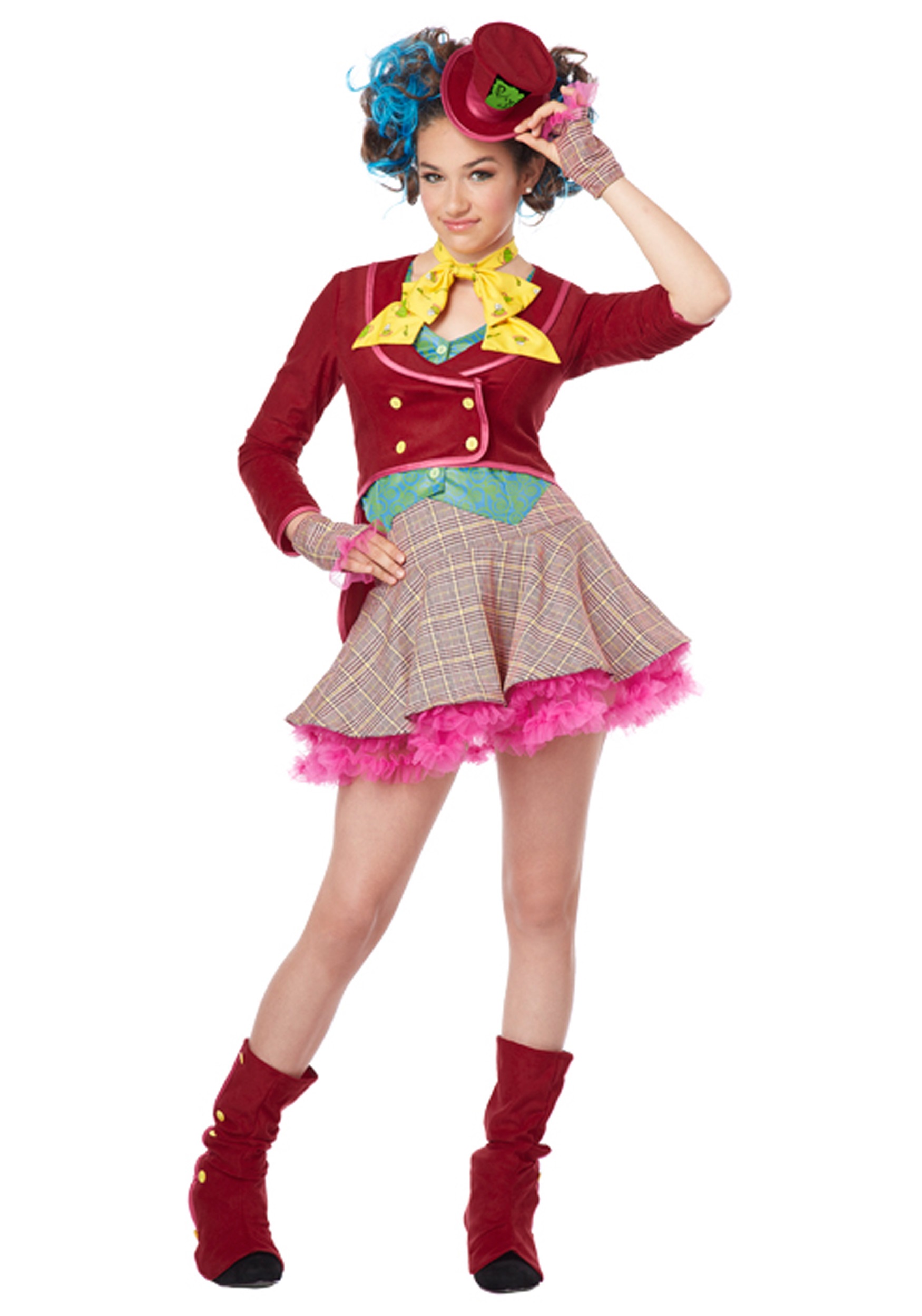 Ck110 Mad As A Hatter Tween Girls Book Week Halloween Dress Wonderland